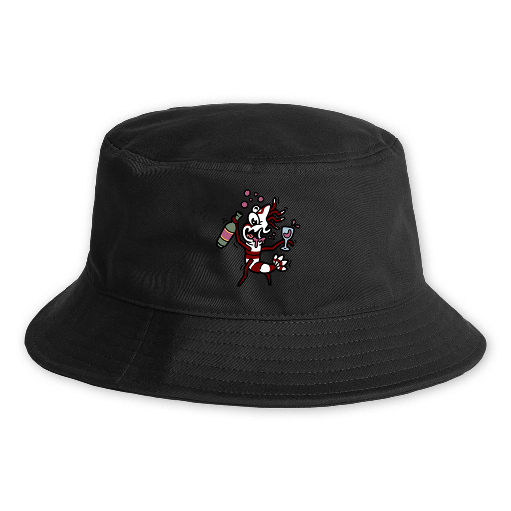 Red Wine Party Bucket Hat