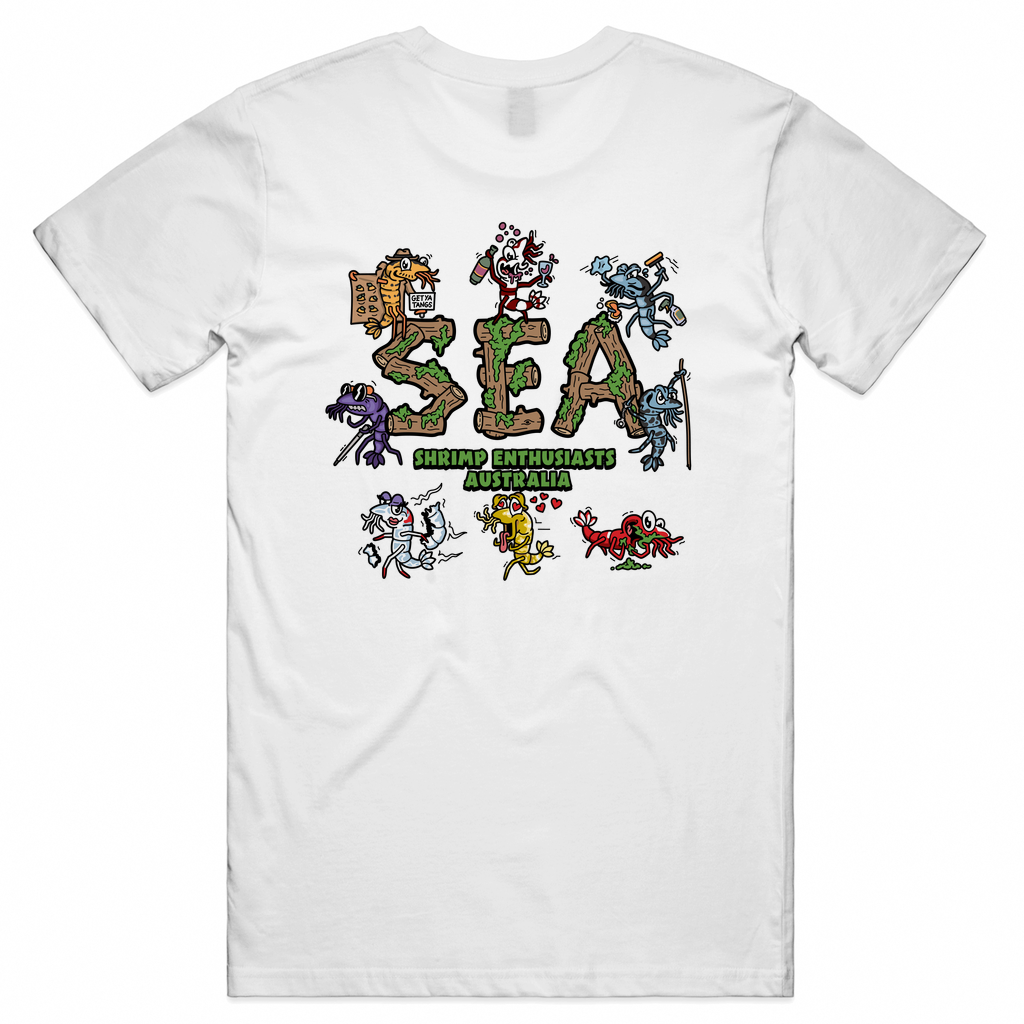 Crystal Shrimp White Shirts Unisex Tee