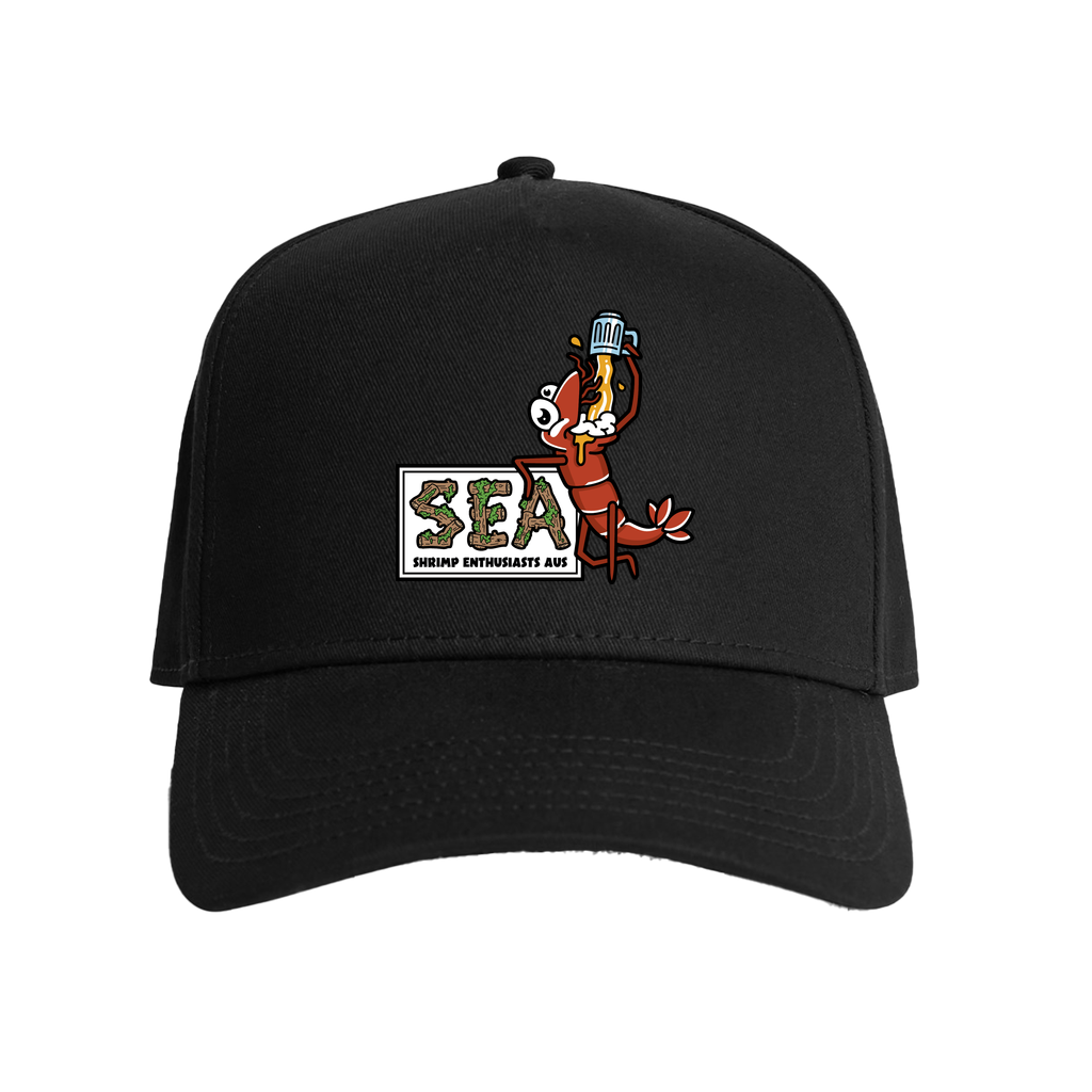 Cherry Shrimp Team! Frame Cap (Snapback)