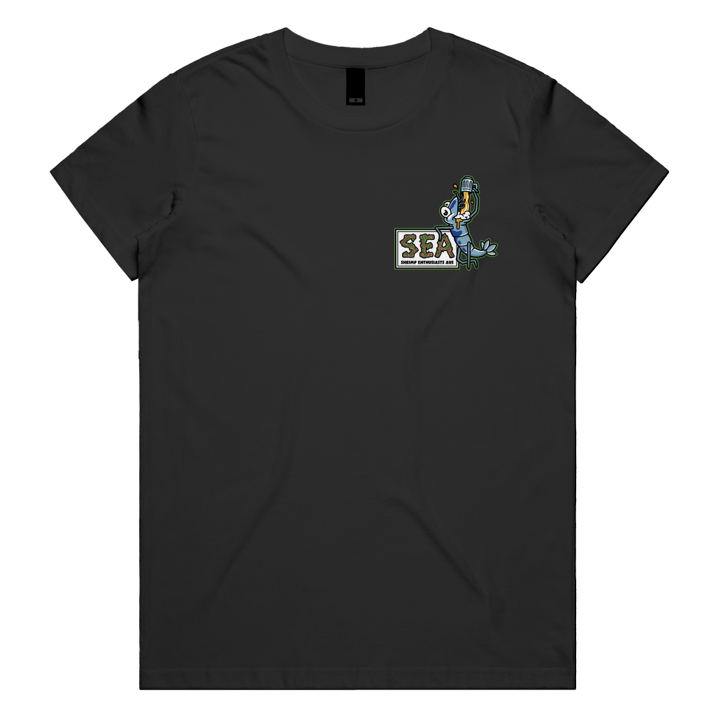 Team Crystal Shrimp Merch Womens Tee